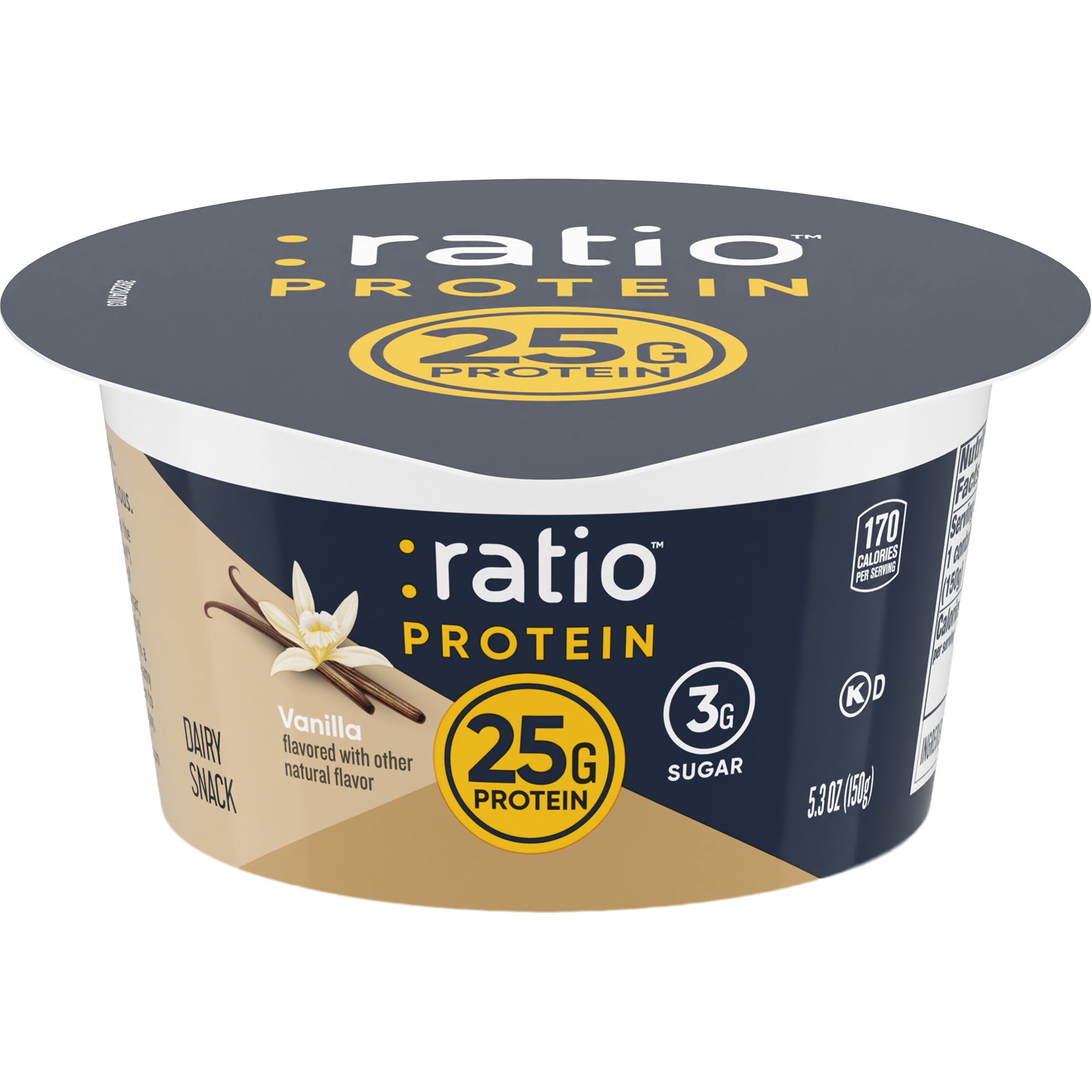 Vanilla High Protein Dairy Snack