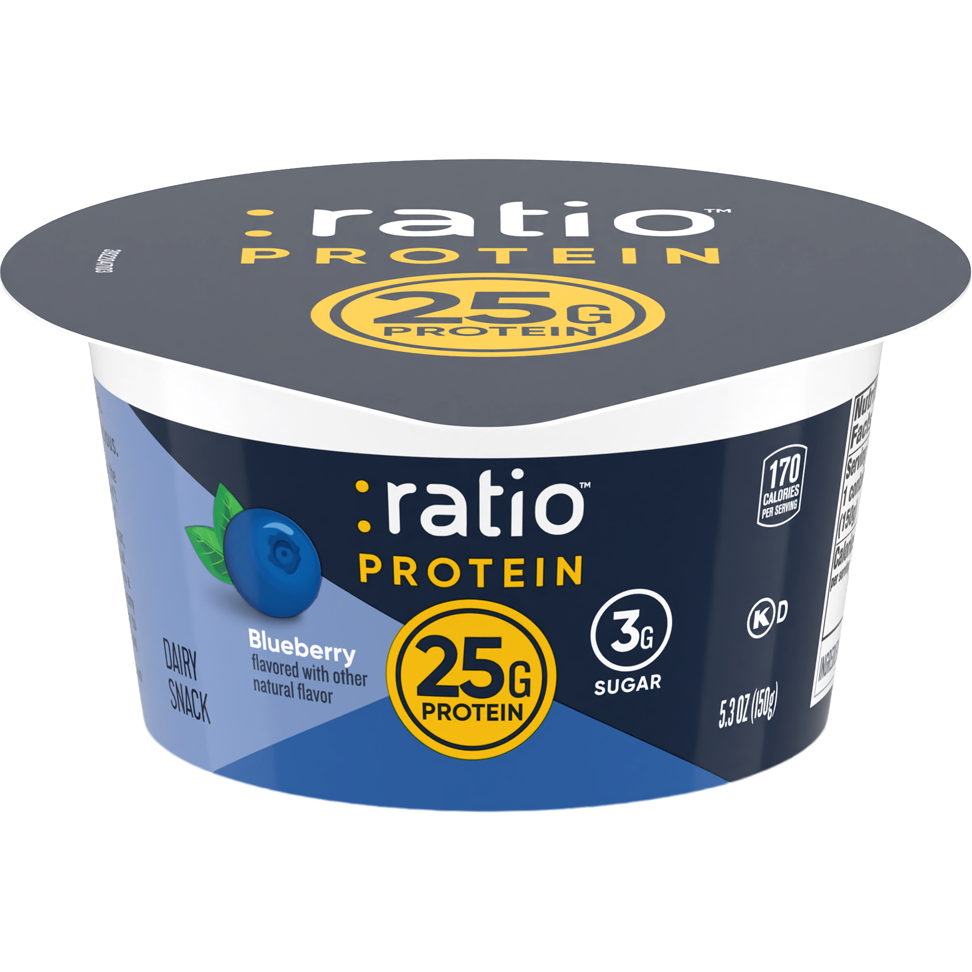 Blueberry High Protein Dairy Snack