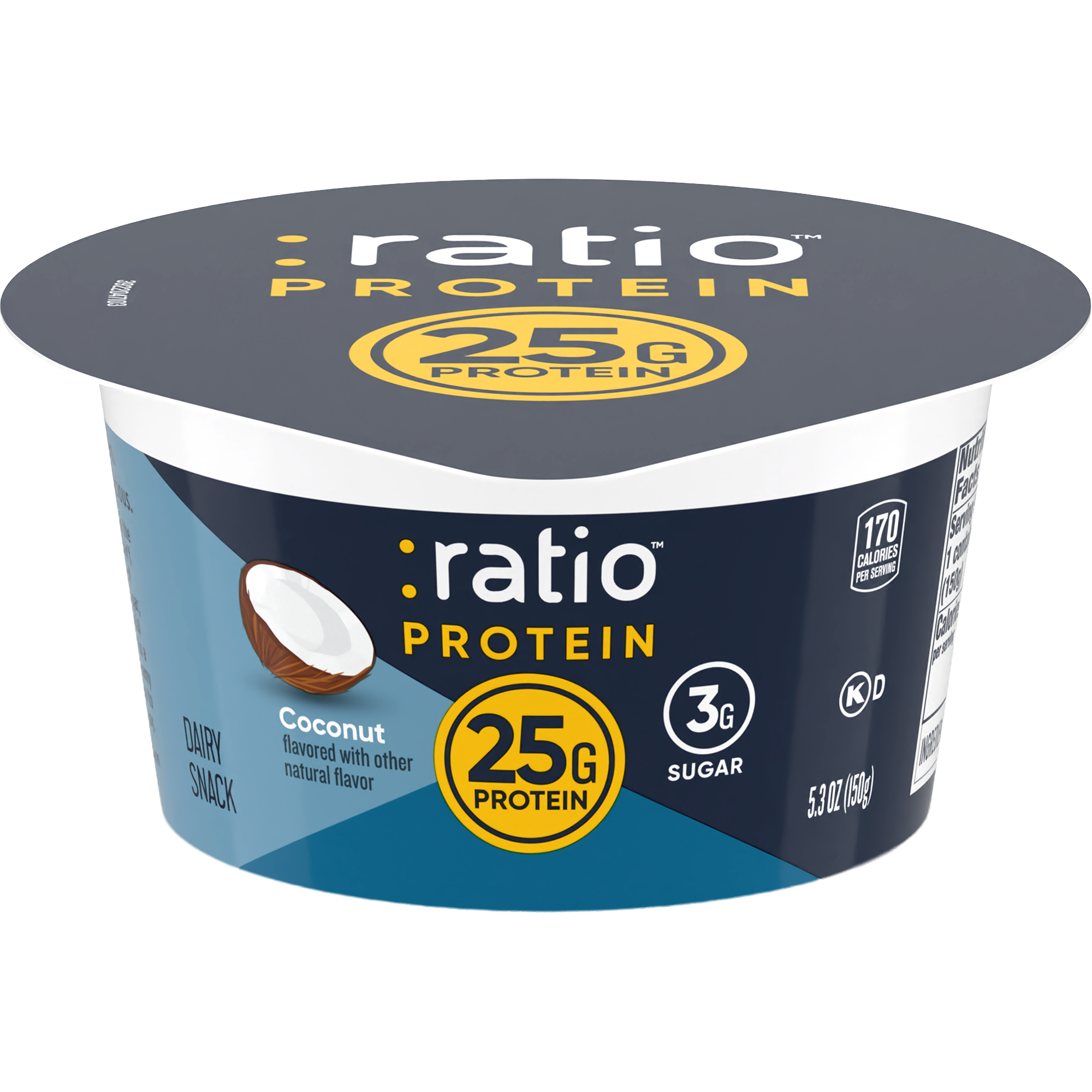Coconut High Protein Dairy Snack