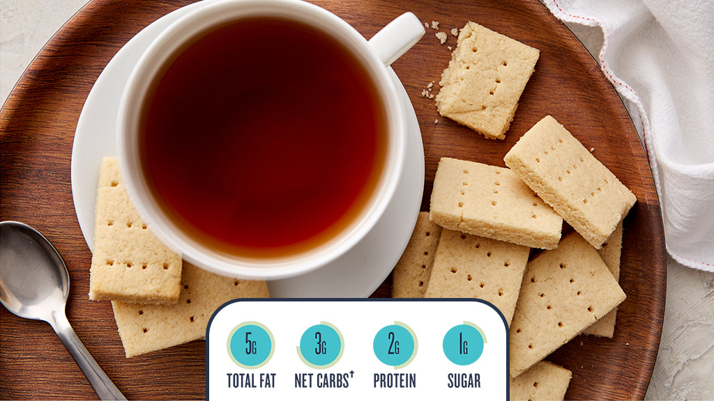Keto*-Friendly Almond Shortbread Cookies