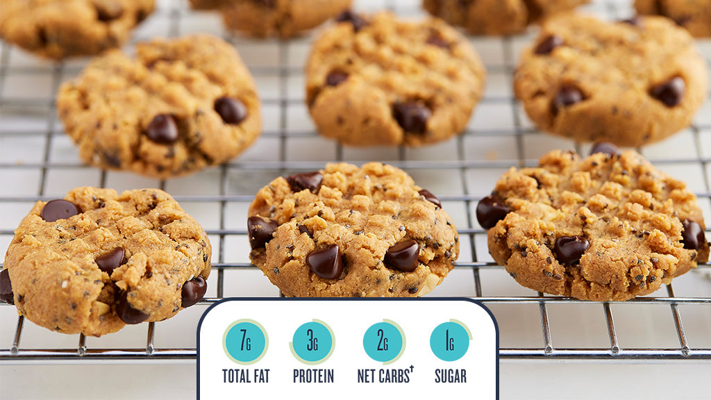 Keto*-Friendly Peanut Butter Cookies