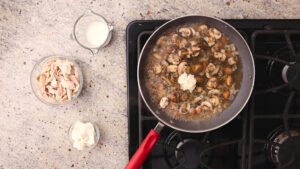 High Protein Chicken Pot Pie recipe step